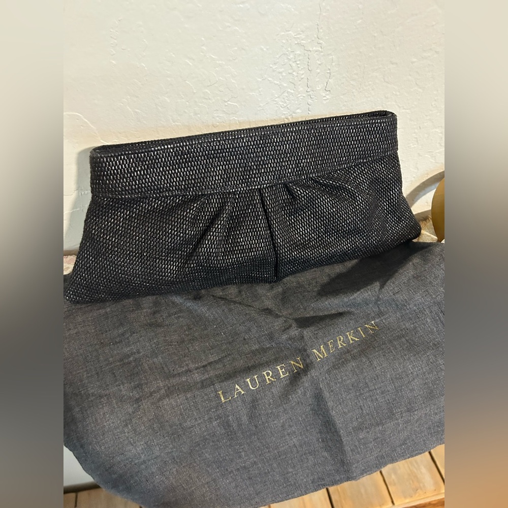 New with dust cover Lauren Merkin "Louise" clutch.
